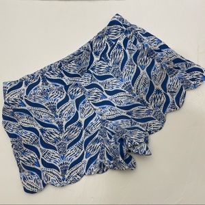 Lilly Pulitzer Large Shorts Pull On Blue